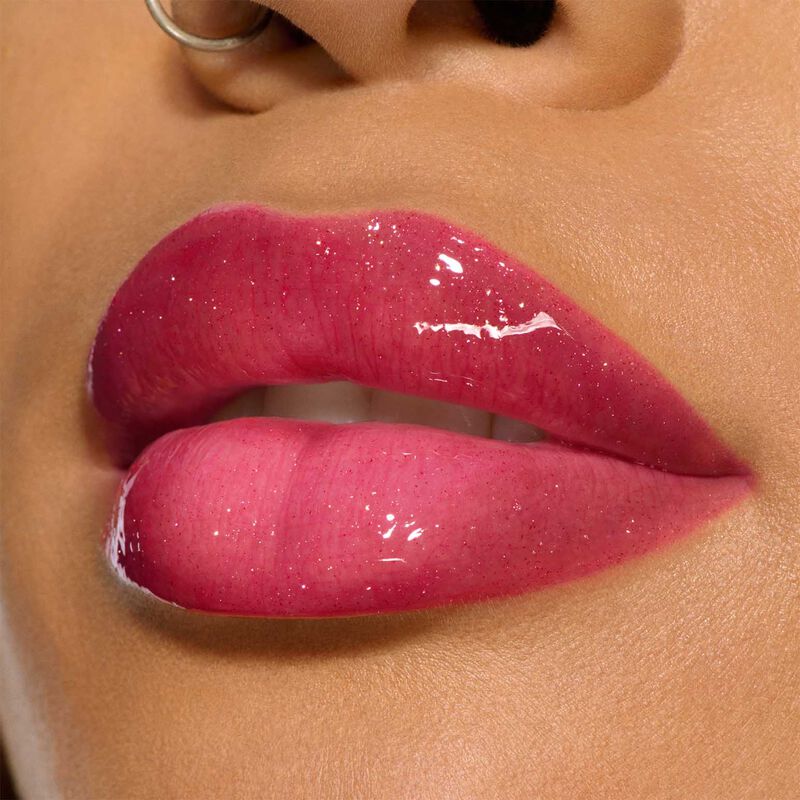 MAC Viva Glam Lipglass Air - Shimmery Red image number 3